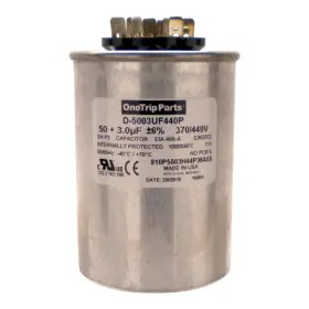 D-5003UF440P ONETRIP PARTS Capacitor Uf Mfd Vac Round