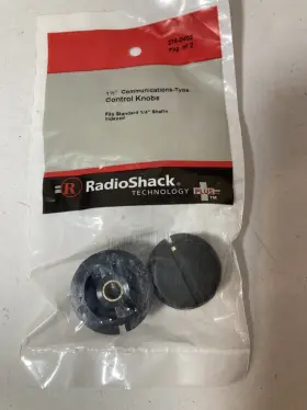 274-0402 RADIOSHACK Communications Control Knobs Shaft