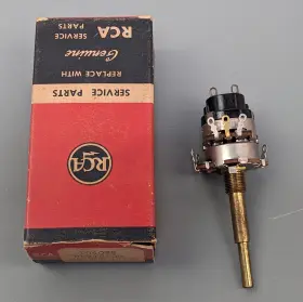 104092 RCA Potentiometer Resistor Switch