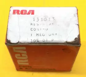131013 RCA Potentiometer Meg Resistor Control #2