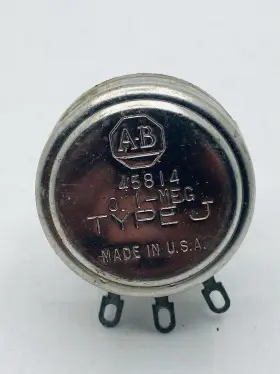 Reliance Electric Allen Bradley 401286-k Vintage Allen-bradley Type J 0.1 Megaohm 100k Ohm Linear Potentiometer Z5