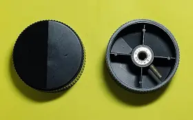 Rogan Ms91528-5n2b Mil-spec Control Knob 2-1/4 Inch Diameter
