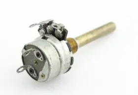 18709 S.C. CO Nos Audio Taper Switched Potentiometer Shaft #3