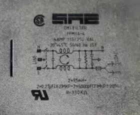 FPM1A-4 Emi Filter #3