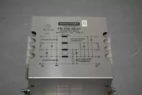 256-36-47 SCHAFFNER Line Filter Vac Amp #2