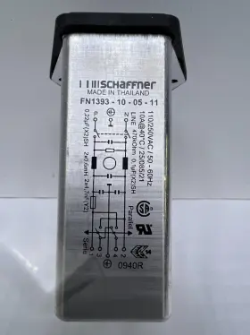 FN1393-10-05-11 SCHAFFNER Filtered Power Module Single Fuse #3