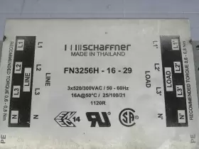 FN3256H-16-29 SCHAFFNER Rfi Efi Emi Noise Filter #3