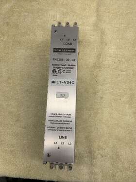FN3258-30-47 SCHAFFNER Power Line Filter Amp