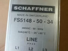 FS5148-50-34 SCHAFFNER Line Filter Module #3