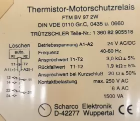 97-2W SCHARCO ELEKTRONIK Ftm Bv Thermistor #2