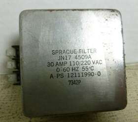JN17-4509A SPRAGUE Radio Frequency Interference Filter