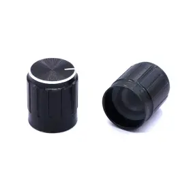 673257216427 TAISS Potentiometer Knobrotary Knobblack Knurled #3