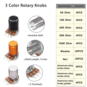 F029 TAISS Potentiometer Single Linear Ta Kit #2