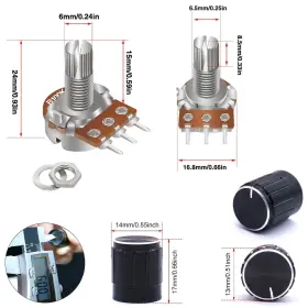 F029 TAISS Potentiometer Single Linear Ta Kit #3