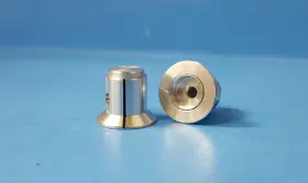 1437623-3 TE/ALCOSWITCH Fluted Knob Shaft Line