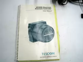 3000SV-1 TESCOM Pressure Controller Manual Power Cables #3