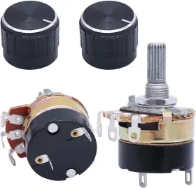10K-OHM TWTADE Linear Dimmer Potentiometer Knobs