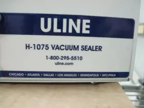 H-1075 ULINE Vacuum Sealer #2 H-1075 ULINE Vacuum Sealer #2