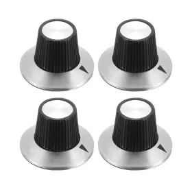 Uxcell 041814510040 4pcs Speaker Control Knob Power Amplifier 29x18mm Arrow Indication