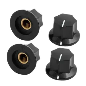 609876045629 UXCELL Knurled Shaft Nonslip Potentiometer Knob