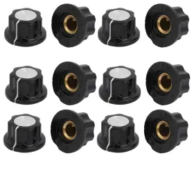 614462280490 UXCELL Shaft Potentiometer Control Rotary Knobs