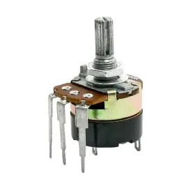 678202523506 UXCELL Single Turn Switches Carbon Potentiometer