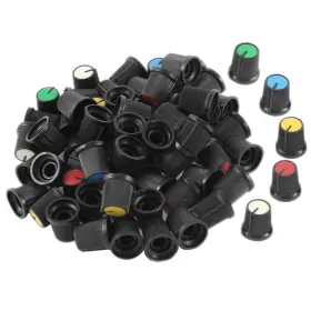 678202603130 UXCELL Volume Control Rotary Knobs Knurled Shaft