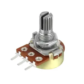 Uxcell 714998248329 Wh148 50k Ohm Variable Resistors Carbon Film Taper Potentiometer