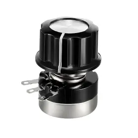 714998248558 UXCELL Resistors Single Turn Rotary Carbon Knob