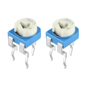 Uxcell 714998248855 20 Pcs 50k Ohm Variable Resistors Top Adjustable Potentiometer