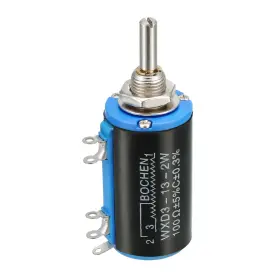 Uxcell 714998303646 100 Adjustable Resistors Wire Wound Multi Turn Precision Potentiometer Pot 1pcs Uxcell 714998303646 100 Adjustable Resistors Wire Wound Multi Turn Precision Potentiometer Pot 1pcs