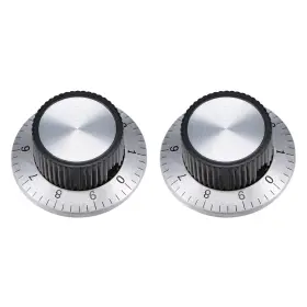 714998373045 UXCELL Alloy Potentiometer Rotary Knob Cap Tone