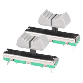 747709172644 UXCELL Straight Slide Potentiometer Dual Channel