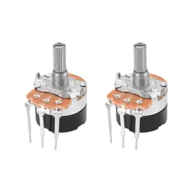 784958545928 UXCELL Resistors Single Rotary Carbon Film