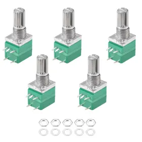 784958545966 UXCELL Resistors Single Rotary Carbon Film Taper