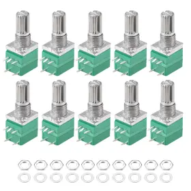 784958546062 UXCELL Resistors Single Rotary Carbon Film Taper