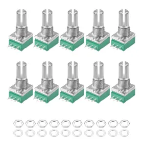 784958546314 UXCELL Resistors Single Rotary Carbon Film