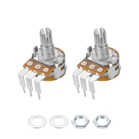 784958547724 UXCELL Resistors Single Rotary Carbon Film