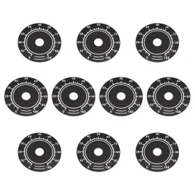 Uxcell 784958560549 10pcs Rheostat Variable Transformer Potentiometer Control 0-100 Face Plate