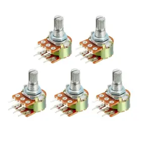 A18081800UX0102 UXCELL Resistors Dual Turn Rotary Carbon Film