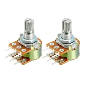 A18081800UX0107 UXCELL Resistors Dual Turn Rotary Carbon Film