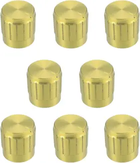 A18082400UX0199 UXCELL Alloy Rotary Knobs Shaft