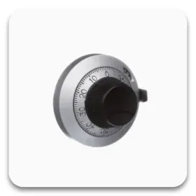 Vishay 21 1 11 Spectrol 21 1 11 Multiturn Vernier Dial 15 Turn 1/4 Inch 13/16 Satin Chrom