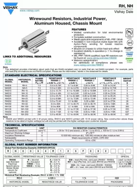 NH2501K000FE01 VISHAY DALE Inductive Wirewound Resistor #2