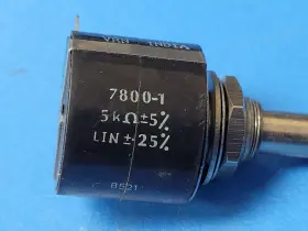 7800-1-5K VRN HAITI Potentiometer Lin