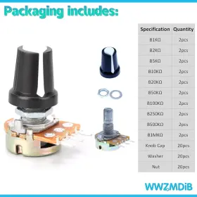 WH148-B WWZMDIB Potentiometer Knobs Kit #3