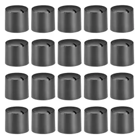 Zaplyte 041814399492 20pcs 6mm Knob For Speaker Effect Pedal Amplifier Potentiometer 14x14mm