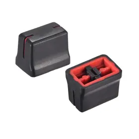 Zaplyte 680811533098 5 X Plastic Straight Slide Potentiometer Flat Knob Insert Shaft 4x1mm Red Black Zaplyte 680811533098 5 X Plastic Straight Slide Potentiometer Flat Knob Insert Shaft 4x1mm Red Black