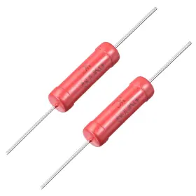 Zaplyte 784958208274 3w Power Rating 500k Ohm High Voltage Glass Electric Film Resistor 2 Pc