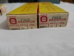 Lot Of 4 Ohmite Vitreous Enameled Resistors Fixed Resistor 0400a 50 Watts 5 Ohms. Fixed Price $15.95.